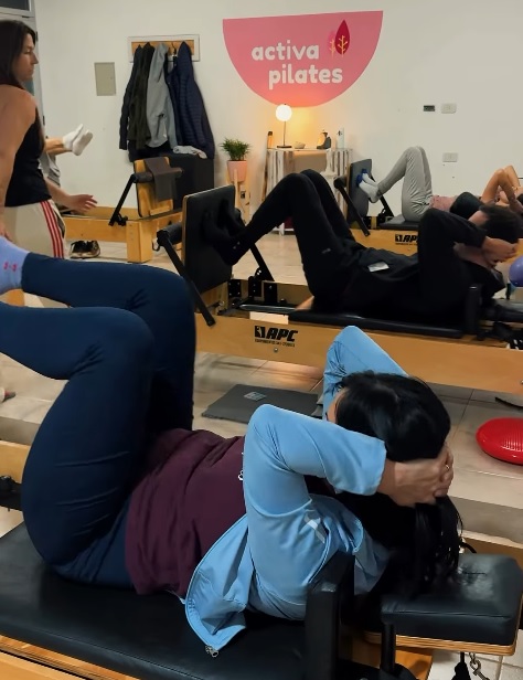 Clase de Pilates Reformer en Activa Pilates Castelar